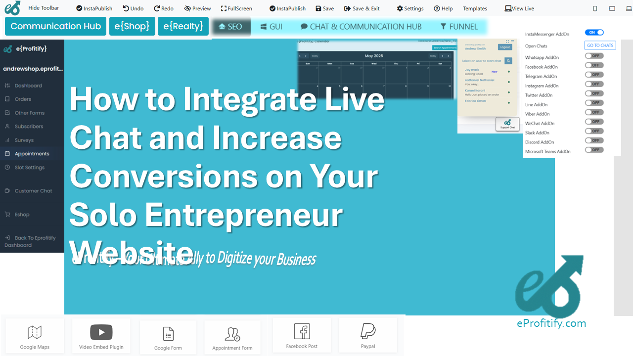 How to Integrate Live Chat and Increase Conversions on Your Solo Entrepreneur Website